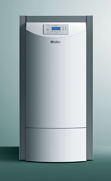 VAILLANT RENERVIT VKP 142-1 caldera de pie de pellets de 3,4-13 KW, solo calefacción, encendido automático, para sistema de carga manual con depósito de reserva de 300 litros