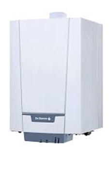 DE-DIETRICH NANEO EMC-M 30/35 MI estanca mixtar de condensación de 31 kw en calefacción y 33,9 en ACS, con plantilla y kit de evacuación.