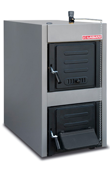 LASIAN SOLIMAX 40 caldera de hierro fundido  leña y carbon de 43/48 kw.