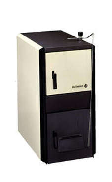 DE-DIETRICH CF 124 CSE de 25/15 Kw (carbón / leña)