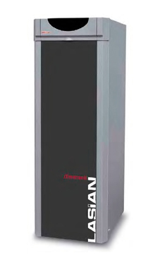 LASIAN CLIMATRONIC AV 30 de pie de 27 Kw. mixta depósito inoxidable kit combustión estanca opcional