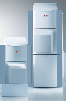 WOLF CNK-CB 25 de pie de 20-25 Kw de baja temperatura mixta con interacumulación CB155 con regulación R2