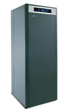 DOMUSA Evolution EV 20 HFDX, caldera de pie de gasoleo de 19 Kw. de condensación mixta de hierro fundido con acumulador de 130 litros.(sin kit SRX2/EV) bomba modulante, estanca