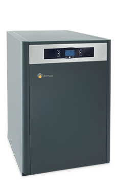 DOMUSA Evolution EV 20 HFC, caldera de pie de gasoleo de 19 Kw. Estanca de condensación solo calefacción de hierro fundido, bomba modulante.