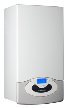 ARISTON GENUS PREMIUM EVO 24 FF EU  con función auto top e info top 25 KW con kit de 3 grifos y kit de evac.