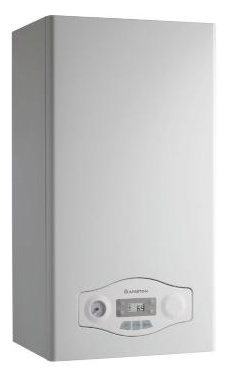ARISTON EGIS PLUS 24 FF  de 24 KW con barra de conexiones y kit de evac.