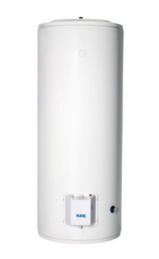 FLECK TG 500 de 500 litros de capacidad, recubrimiento vitifricado, garantía total de 2 años, 3 años en recambios y 5 años en el calderin.Nuevo termostato rearmable desde el exterior. Válvula de seguridad.Los termos TG están concebidos para ser instalados