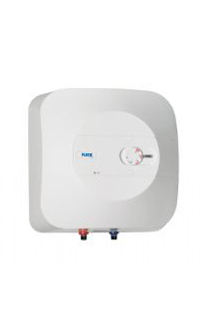 FLECK TG 15 de 15 litros  recubrimiento vitifricado, garantía total de 2 años, 3 años en recambios y 5 años en el calderin Termostato rearmable desde el exterior. Válvula de seguridad. Los termos TP están concebidos para ser instalados en posición vertica